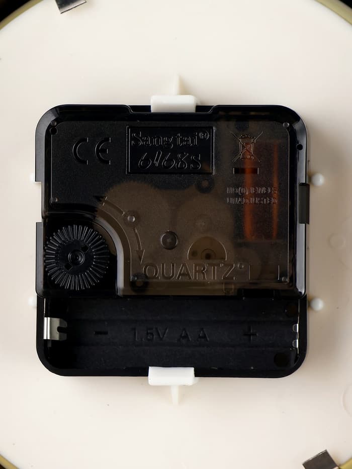 Часы настенные интерьерные «Тактоо», двусторонние, на подвесе, бесшумные, плавный ход, 24×30 см, от батарейки 1×АА