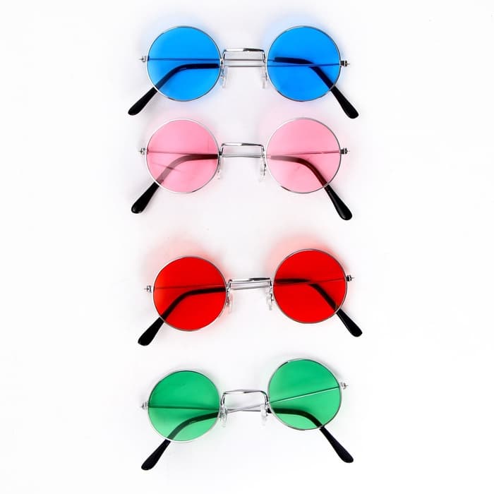 Очки карнавальные «Круглые», МИКС