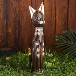 Сувенир дерево "Кошка" 40 см