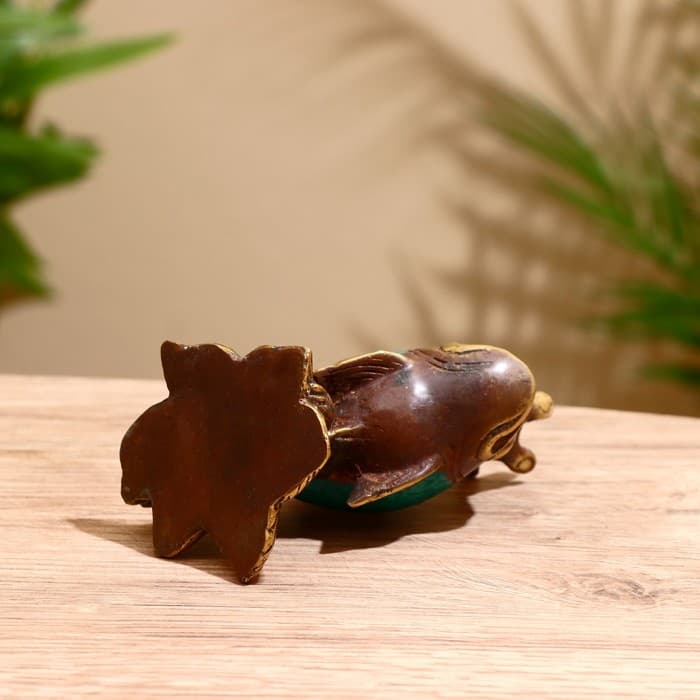 Сувенир «Золотая рыбка», 10×8×6 см, бронза