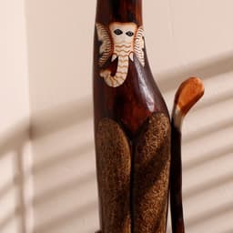 Фигура «Кошка», 100 см, дерево