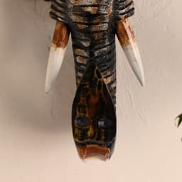 Сувенир «Голова слона», 30 см, дерево