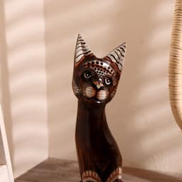 Сувенир «Кошка», 60 см, дерево