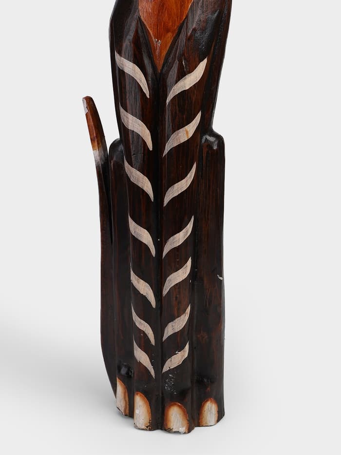 Сувенир «Кошка», 100 см, дерево, коричневый