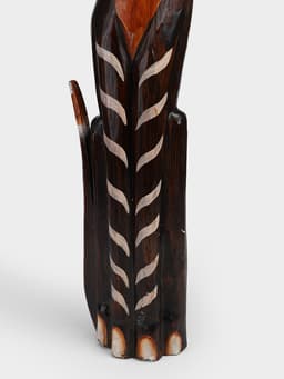 Сувенир «Кошка», 100 см, дерево, коричневый