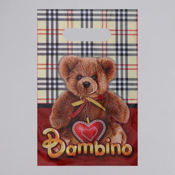 Пакет «Игрушка», полиэтиленовый с вырубной ручкой, 30 мкм, 20×30 см