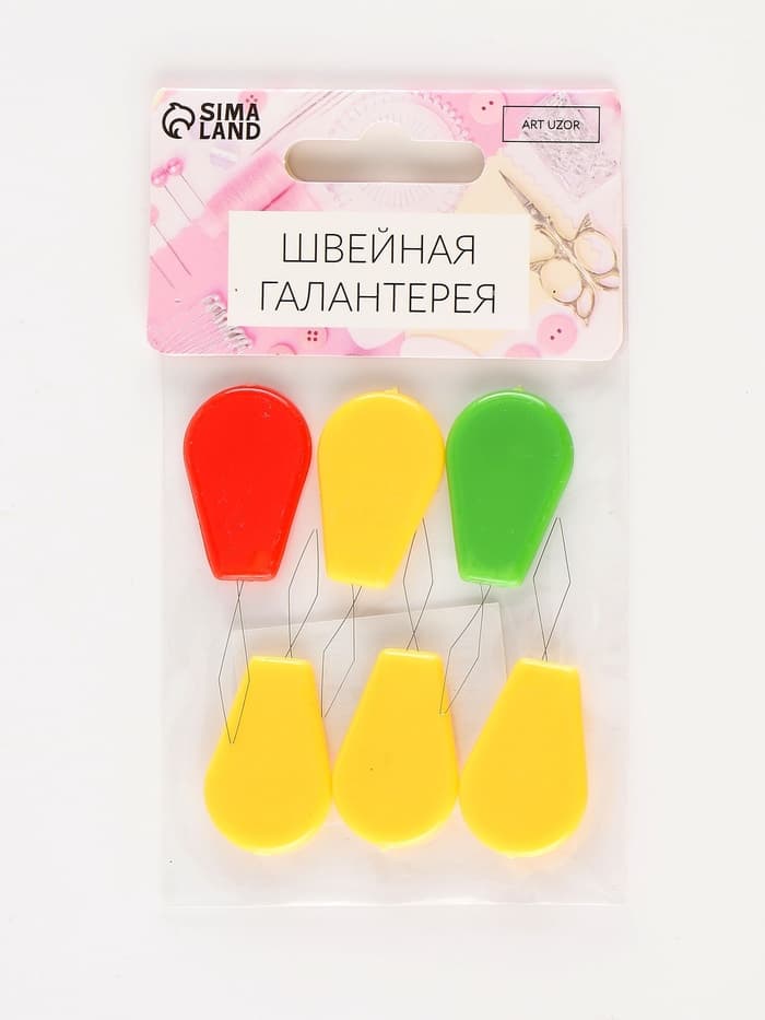 Нитевдеватель, 6 шт., МИКС