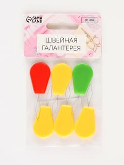 Нитевдеватель, 6 шт., МИКС