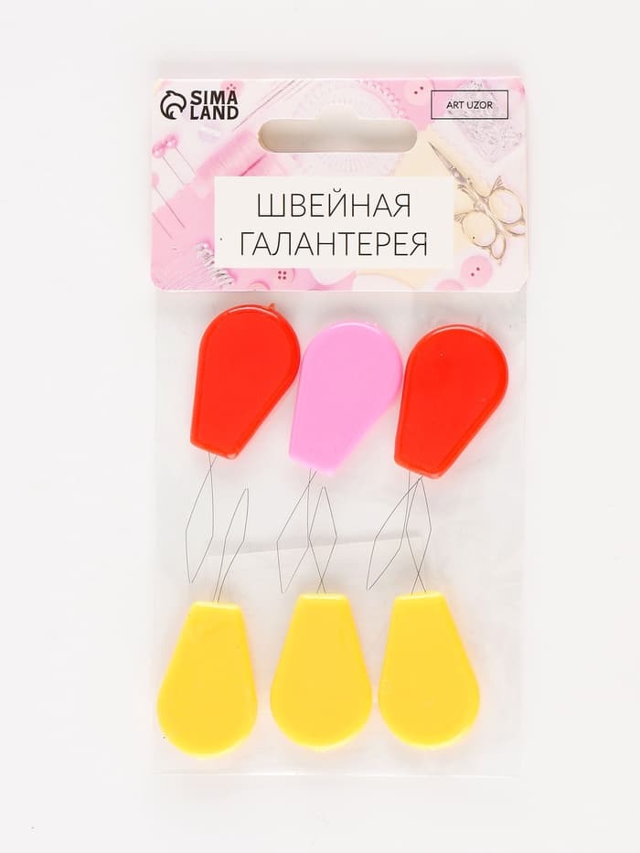 Нитевдеватель, 6 шт., МИКС
