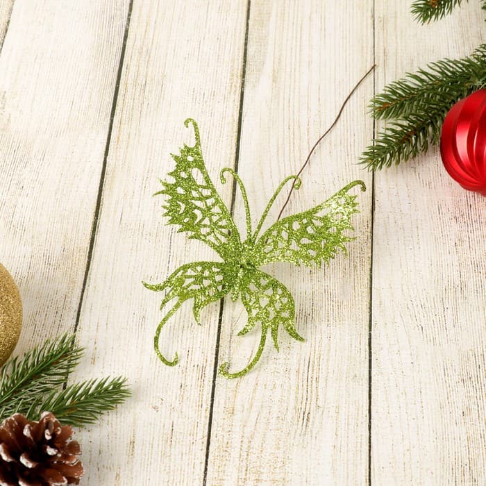 Декор «Перелив», бабочка с резными крыльями, 7.5×20 см, МИКС