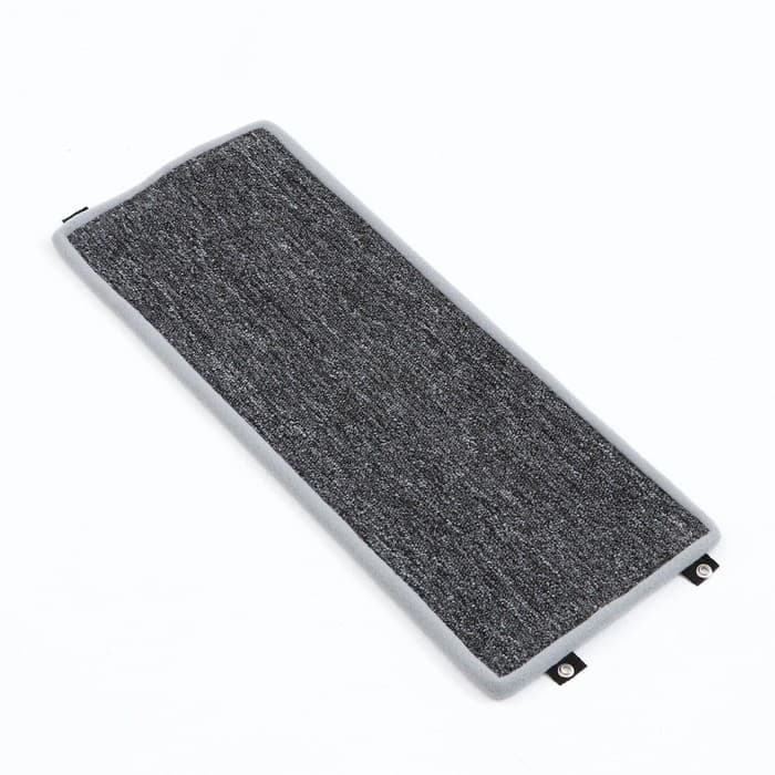 Когтеточка угловая, 55×11 см, с пропиткой, ковролин, цвет МИКС