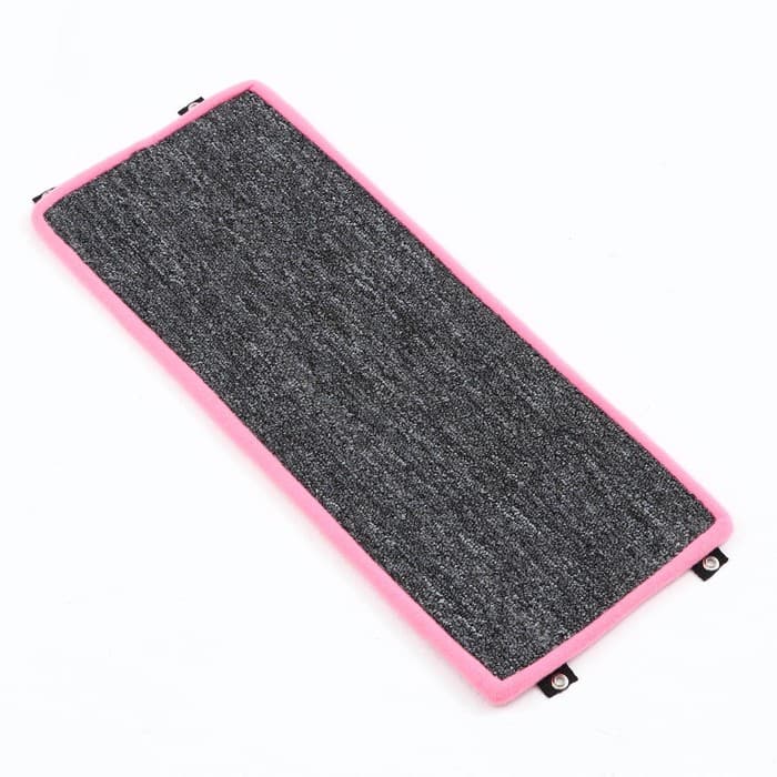 Когтеточка угловая, 55×11 см, с пропиткой, ковролин, цвет МИКС