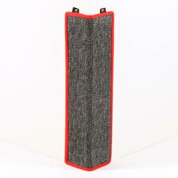 Когтеточка угловая, 55×11 см, с пропиткой, ковролин, цвет МИКС