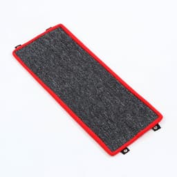 Когтеточка угловая, 55×11 см, с пропиткой, ковролин, цвет МИКС