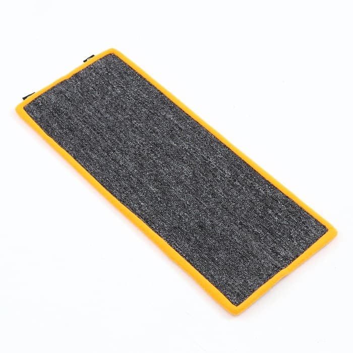 Когтеточка угловая, 55×11 см, с пропиткой, ковролин, цвет МИКС