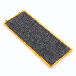 Когтеточка угловая, 55×11 см, с пропиткой, ковролин, цвет МИКС