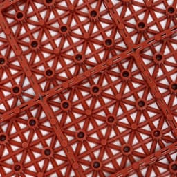 Универсальное покрытие для садовых дорожек POL-PLAST, 30×30 см, набор 9 шт., цвет терракот