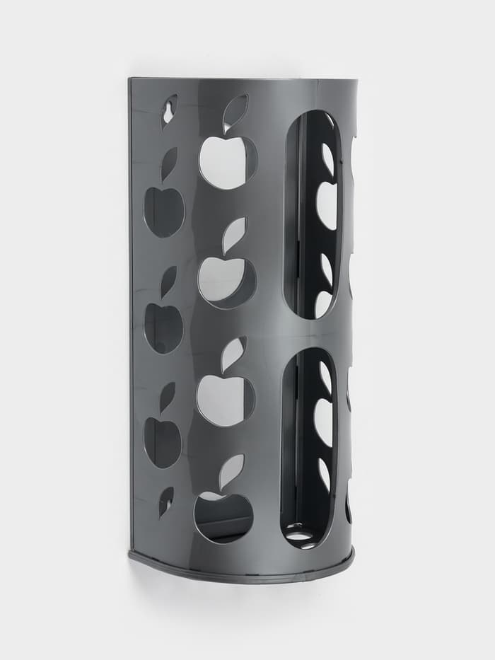 Корзина для пакетов Darel plastic «Яблоко», пластик, 16×13.5×37.5 см, МИКС