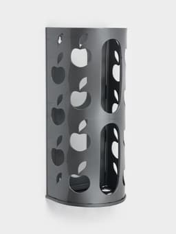 Корзина для пакетов Darel plastic «Яблоко», пластик, 16×13.5×37.5 см, МИКС