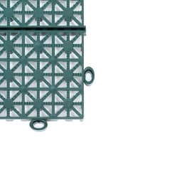 Универсальное покрытие для садовых дорожек POL-PLAST, 30×30 см, набор 9 шт., зелёное