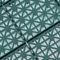 Универсальное покрытие для садовых дорожек POL-PLAST, 30×30 см, набор 9 шт., зелёное