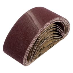 Лента абразивная бесконечная ТУНДРА, на тканевой основе, 75×457 мм, Р60, 10 шт.