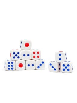 Кости игральные кубики, 1.6×1.6 см, фасовка 100 шт.