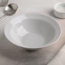 Салатник Дулевский фарфор, 300 мл, d=17 см, белый