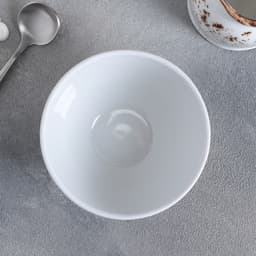 Пиала Дулевский фарфор «Бельё», 250 мл, d=11 см, белая