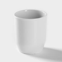 Стакан Дулевский фарфор «Русское поле», 210 мл, фарфор, белый