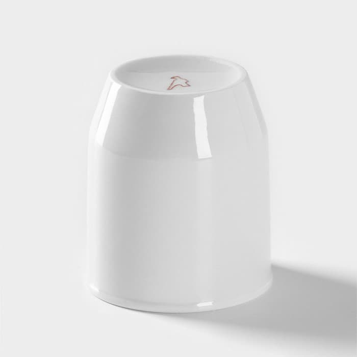 Стакан Дулевский фарфор «Русское поле», 210 мл, фарфор, белый