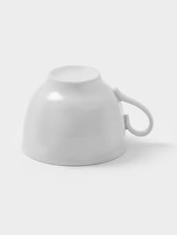 Чашка Дулевский фарфор «Гранатовый», 250 мл, d=9.2 см, белая