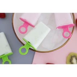 Форма для мороженого Доляна «Симпл», 6 ячеек, 50 мл, пластик, жёлтый, красный, бирюзовый