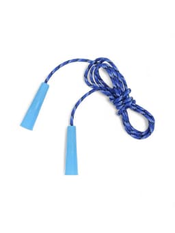 Скакалка детская, 2.2 м, регулируемая, нейлоновый трос, цвет МИКС