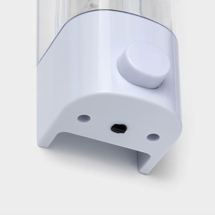 Диспенсер для жидкого мыла SAVANNA, механический, 500 мл, белый