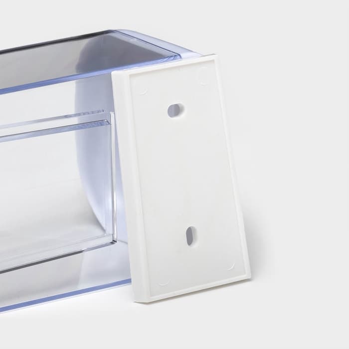 Диспенсер для жидкого мыла SAVANNA, механический, 500 мл, белый