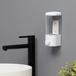 Диспенсер для жидкого мыла SAVANNA, механический, 500 мл, белый