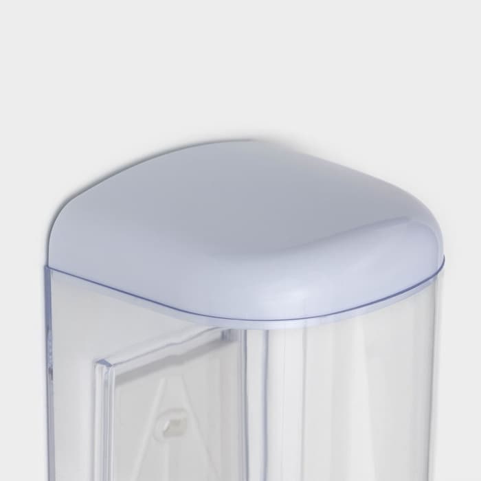 Диспенсер для жидкого мыла SAVANNA, механический, 500 мл, белый