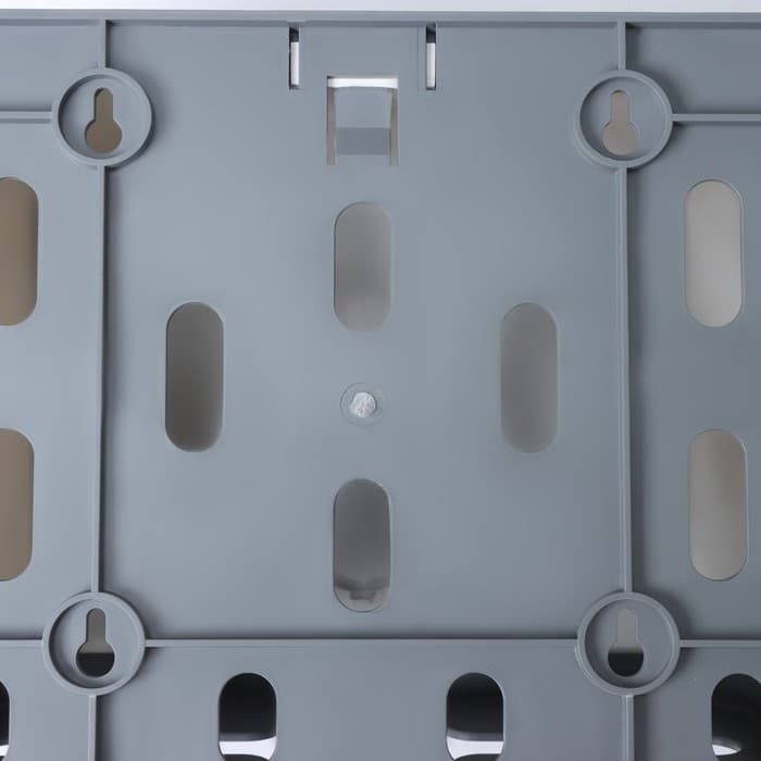 Диспенсер для бумажных полотенец в листах, 26×12×22 см, белый