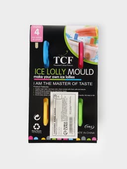 Форма для мороженого Доляна «Симпл», 12.5×7×10 см, 4 ячейки, 50 мл, пластик, прозрачная