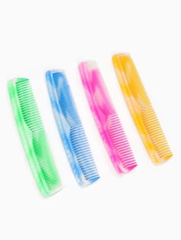 Расчёска комбинированная, 19.5×4 (±1) см, МИКС