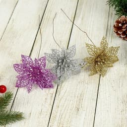 Цветы искусственные «Перелив», цветок-сетка, 8×20 см, МИКС