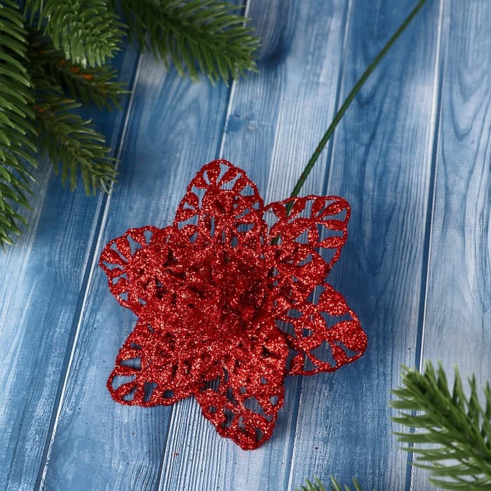 Цветы искусственные «Перелив», цветок-сетка, 8×20 см, МИКС