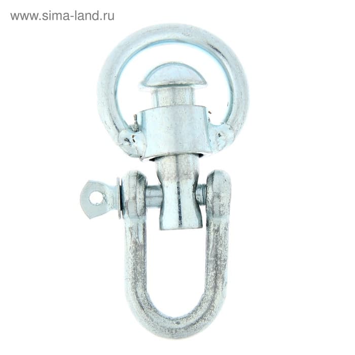 Вертлюг разборный №2 средний (длина-7.5 см, ширина-3.5 см)