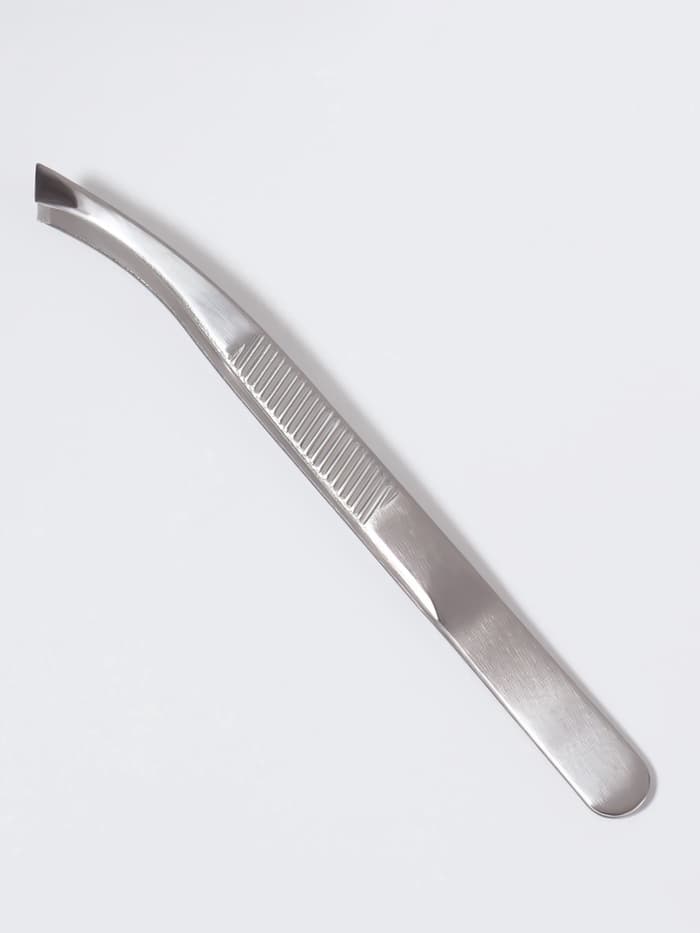 Пинцет со скошенными кончиками, широкий, 8.5 см