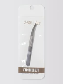 Пинцет со скошенными кончиками, широкий, 8.5 см