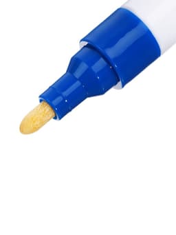 Маркер-краска Calligrata, лаковый, синий, узел 4 мм, ширина линии 2.5 мм