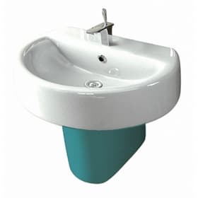 Полупьедестал SANITA LUXE Best Color Sea, морская волна