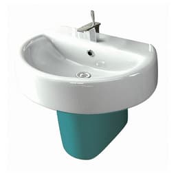 Полупьедестал SANITA LUXE Best Color Sea, морская волна