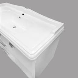 Тумба Comforty с раковиной Монако 120, цвет белый